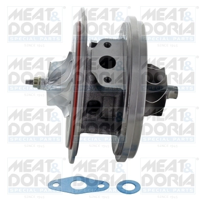 Core assembly, turbocharger